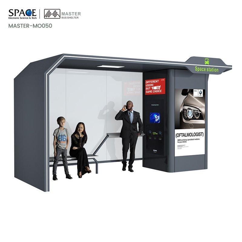 Дисплей светодиодный для автобусной остановки из нержавеющей стали (арт. 25-3071883)