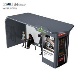 Дисплей светодиодный для автобусной остановки из нержавеющей стали (арт. 25-3071883)