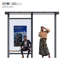 Складской ангар для автобусной остановки с LED источником света из стали (арт. 25-3071895)