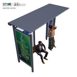 Складской ангар для автобусной остановки с LED источником света из стали (арт. 25-3071895)