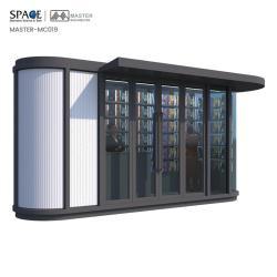 Автобусная остановка из алюминиевого сплава с LED световым коробом (арт. 25-3071905)