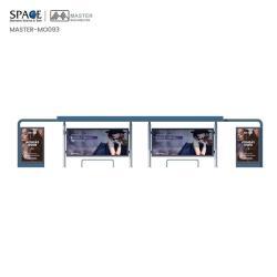 Автобусная остановка с рекламными световыми коробами для городского транспорта (арт. 25-3071906)