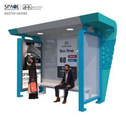 Световая коробка на солнечных батареях для индивидуальной наружной рекламы на автобусной остановке (арт. 25-3071915)