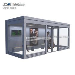 Автобусные остановки с рекламными световыми коробами для города (арт. 25-3071932)