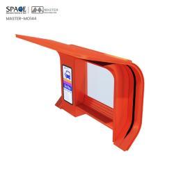 Автобусная остановка с улучшенной видимостью и функциями безопасности из оцинкованной стали (арт. 25-3071945)