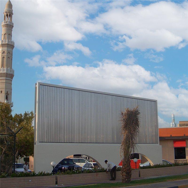 Уличная рекламная панель с трехсторонним поворотом Tri-vision Billboard (арт. 25-3072031)