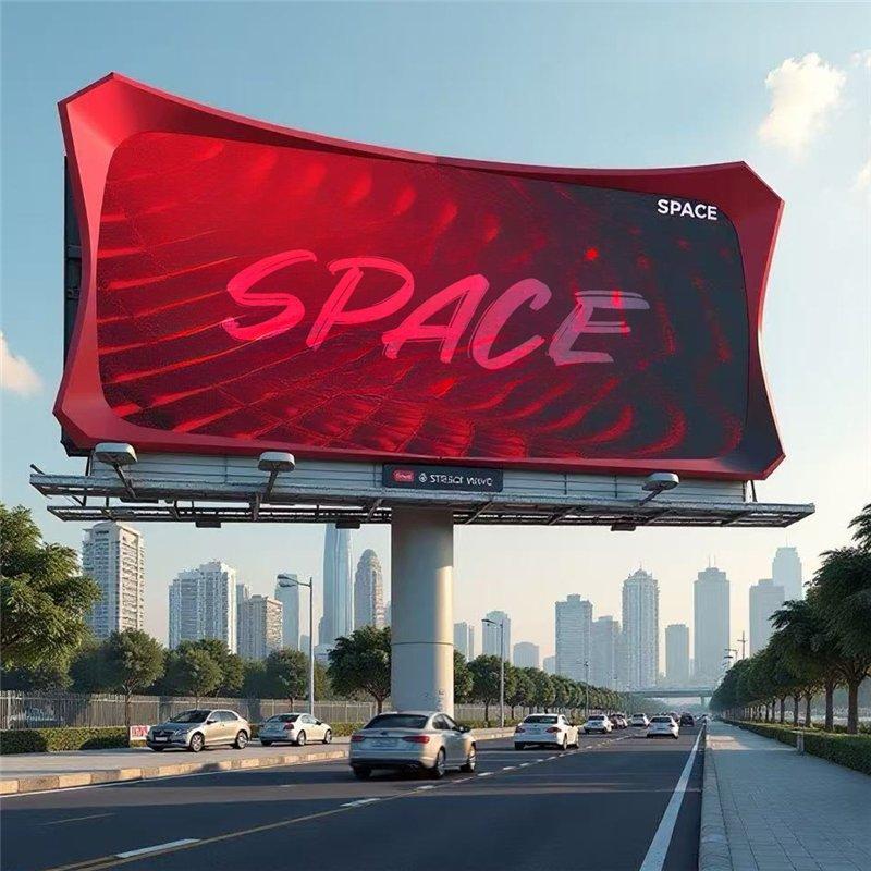 Рекламный щит премиум-класса с LED-подсветкой для эффективной наружной рекламы (арт. 25-3072095)