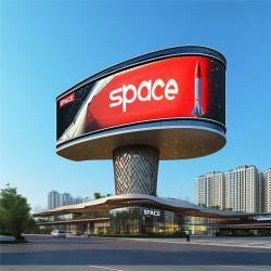 Большие наружные рекламные щиты на столбах Премиум (арт. 25-3072097)