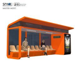 Современная LED-табло для автобусной остановки с Wi-Fi и солнечной батареей (арт. 25-3072150)