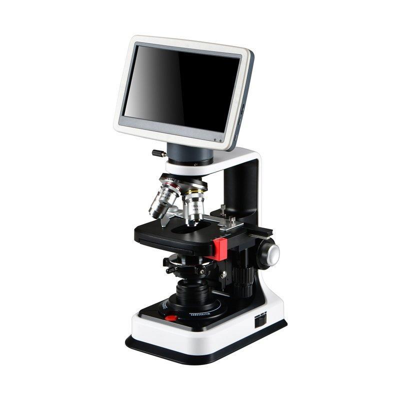 Биологический микроскоп с бинокулярной головкой и 7-дюймовым ЖК-экраном (арт. 25-9071921)