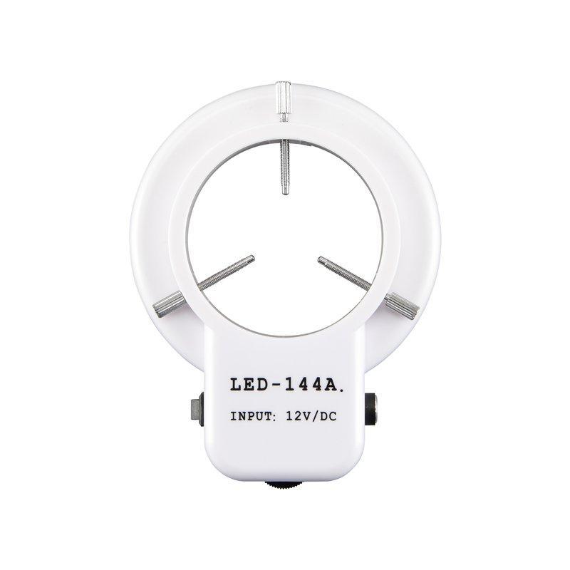 Кольцевая подсветка для стереомикроскопа с 144 светодиодами, 18000 люксов (арт. 25-9071987)