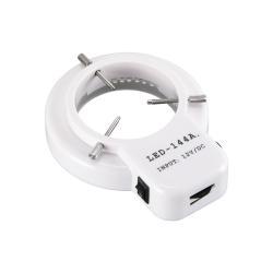 Кольцевая подсветка для стереомикроскопа с 144 светодиодами, 18000 люксов (арт. 25-9071987)