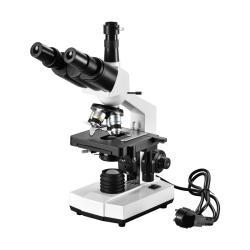 Микроскоп биологический для лаборатории 40X-640X с триноскопом для исследований (арт. 25-9071995)