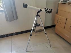 Телескоп астрономический с желтой рефракторной линзой 60мм диаметром 175X (арт. 25-9072014)