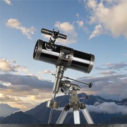Телескоп астрономический с отражателем 114мм, высокая оптическая мощность (арт. 25-9072019)