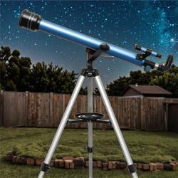 Телескоп для начинающих с фокусным расстоянием 800 мм и диаметром объектива 60 мм (арт. 25-9072029)