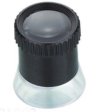 Мини лупа с подсветкой для мобильного телефона 6x, 3 LED, 25мм (арт. 25-9072279)