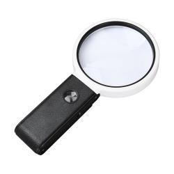 Лупа с LED UV освещением и шкалой для чтения и проверки линий (арт. 25-9072291)