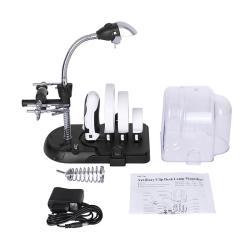 Настольная лупа с LED-подсветкой и складной подставкой Helping Hand (арт. 25-9072306)