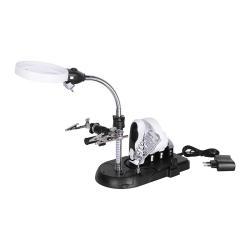 Настольная лупа с LED-подсветкой и складной подставкой Helping Hand (арт. 25-9072306)