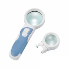 Универсальное увеличительное стекло с LED-подсветкой и сменной ручкой (арт. 25-9072317)