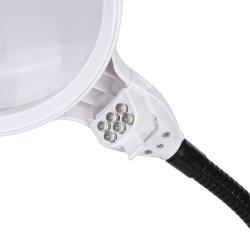 Лампа увеличительная на гибкой подставке с диммером для стола 8x138мм (арт. 25-9072333)