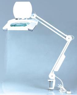Лампа увеличения с креплением на стол для ухода за кожей и стоматологии с LED-подсветкой BM-8609 (арт. 25-9072335)