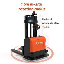 Электрический штабелер Reeman 1500кг 1.5т с лазерным управлением (арт. 25-11071213)