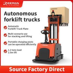 Электрический погрузчик с электростеком и регулируемыми вилами (арт. 25-11071214)