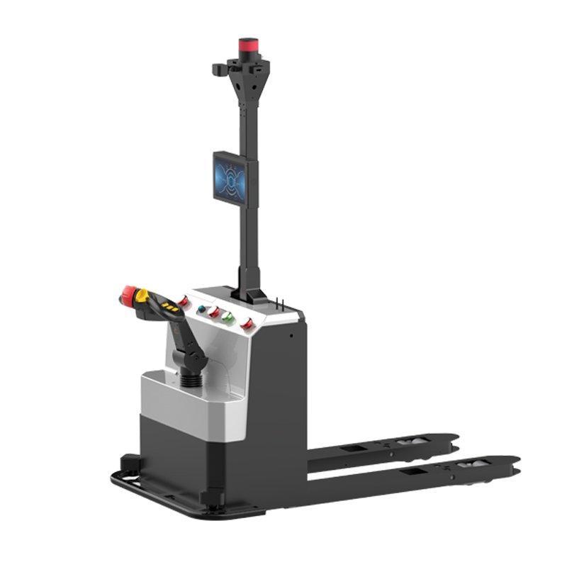 Электрический мини погрузчик для склада с 1.5Т грузоподъемностью, 360° детектором препятствий (арт. 25-11071219)