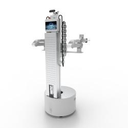 Роботизированный контейнер с паллетировочной машиной для совместной работы в промышленности (арт. 25-11071244)