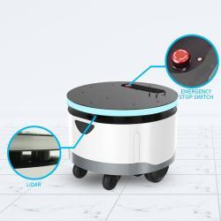 Роботическая платформа с шестью колесами и интеллектом, поддерживает SDK и зарядное устройство для разработки (арт. 25-11071263)