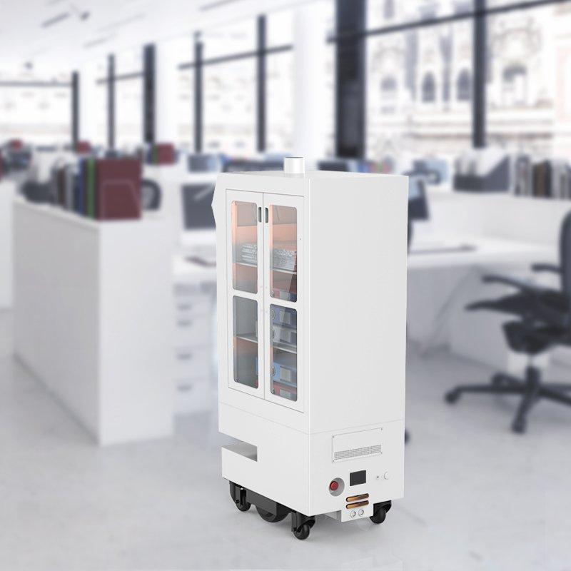 Робот-официант для доставки еды в кафе и рестораны с автономной функцией (арт. 25-11071340)