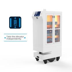 Автономный робот для доставки еды в ресторан или отель (арт. 25-11071357)