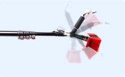 Щетка для чистки солнечных панелей на выдвижной алюминиевой штанге (арт. 25-1407909)