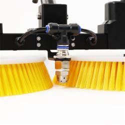 Щетка для чистки солнечных панелей с двойным вращающимся наконечником (арт. 25-1407958)