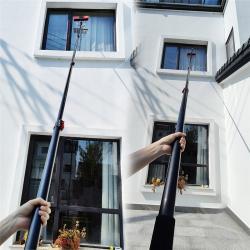 Щетка для мытья окон с выдвижной ручкой и скребком (арт. 25-1407959)