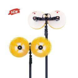 Машина для чистки солнечных панелей с двумя вращающимися щетками и портативной литиевой батареей (арт. 25-1407961)