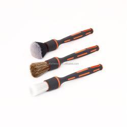 Набор щеток для детейлинга автомобиля с микрофиброй и щеткой для пыли (арт. 25-1408049)