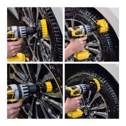 Набор для автомобильной чистки с щетками для детализации, перчаткой и полотенцем (арт. 25-1408064)