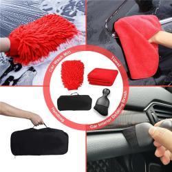 Набор щеток для колес автомобиля с мягкими щетинами для безопасной и тщательной чистки углов (арт. 25-1408071)