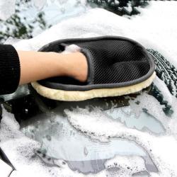 Рукавица для автомойки из премиум микрофибры для эффективной чистки автомобиля (арт. 25-1408075)