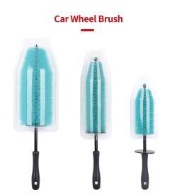 Щетка для очистки дисков и колес автомобиля с мягкой щетиной и длинной ручкой (арт. 25-1408076)