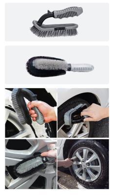 Набор для чистки автомобиля: щетка для колес и шин, щетка для деталей, полотенце для мойки (арт. 25-1408079)