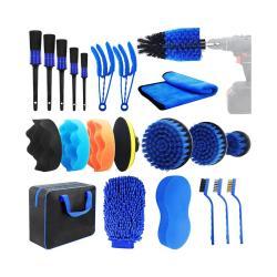 Набор щеток для автомобильной чистки с насадкой на дрель (арт. 25-1408088)