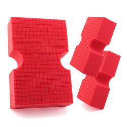 Губка для мойки автомобиля с прочной сетчатой структурой для многоразового использования (арт. 25-1408111)