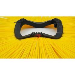 Снегоочиститель желтого цвета с щеткой для снега (арт. 25-1408165)