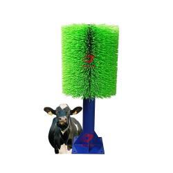 Массажная щетка для коров с вертикальным дизайном и вращающимся роликом (арт. 25-1408352)