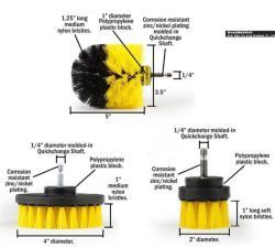 Набор насадок для электрической дрели для уборки 3 в 1 (арт. 25-1408356)
