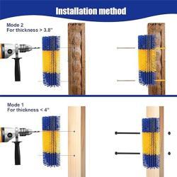Массажная щетка для скота с роликом для коров, лошадей и коз (арт. 25-1408399)
